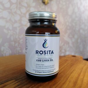 Rosita Cod Liver Oil, softgels, Vitamin D, Omega 3
