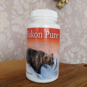Wild Alaskan Sockeye Salmon Oil, Omega 3, Vitamin D