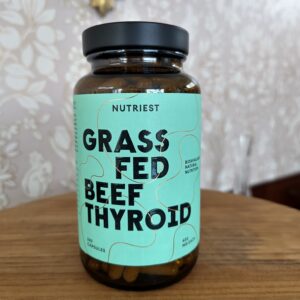 Grass-Fed Beef Thyroid, supports Thyroid, Kidneys & Energy, 240 capsules