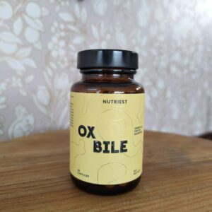 Ox Bile supplement, Digestive Support, 60 capsules